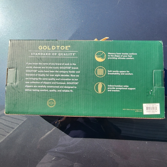 Goldtoe men's slippers - Picture 3 of 4